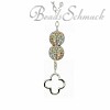 Glitzer Set Kette  Swarovski Kristalle wei  925er Silber SilberDream Silberbeads GSS009