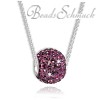 Set  Kette und Bead Swarovski Kristalle  925er Silber SilberDream Silberbeads GSS020