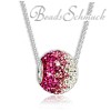 Set  Kette und Bead Swarovski Kristalle  925er Silber SilberDream Silberbeads GSS028