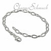 Charm Bettel Armband 19cm  925er Silber SilberDream Silbercharms FC0302