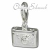 Charm Fotoapparat Armband Anhänger  925er Silber SilberDream Silbercharms FC637