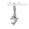 Pico Charm Delfin  Charms Armband Anhänger  925er Silber SilberDream Silbercharms FC942