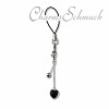 Charm Herzchen Handy Strap Anhänger  925er Silber SilberDream Silbercharms FCA016