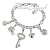 Charm Geschenk Armband Anhänger  925er Silber SilberDream Silbercharms FCAXF05