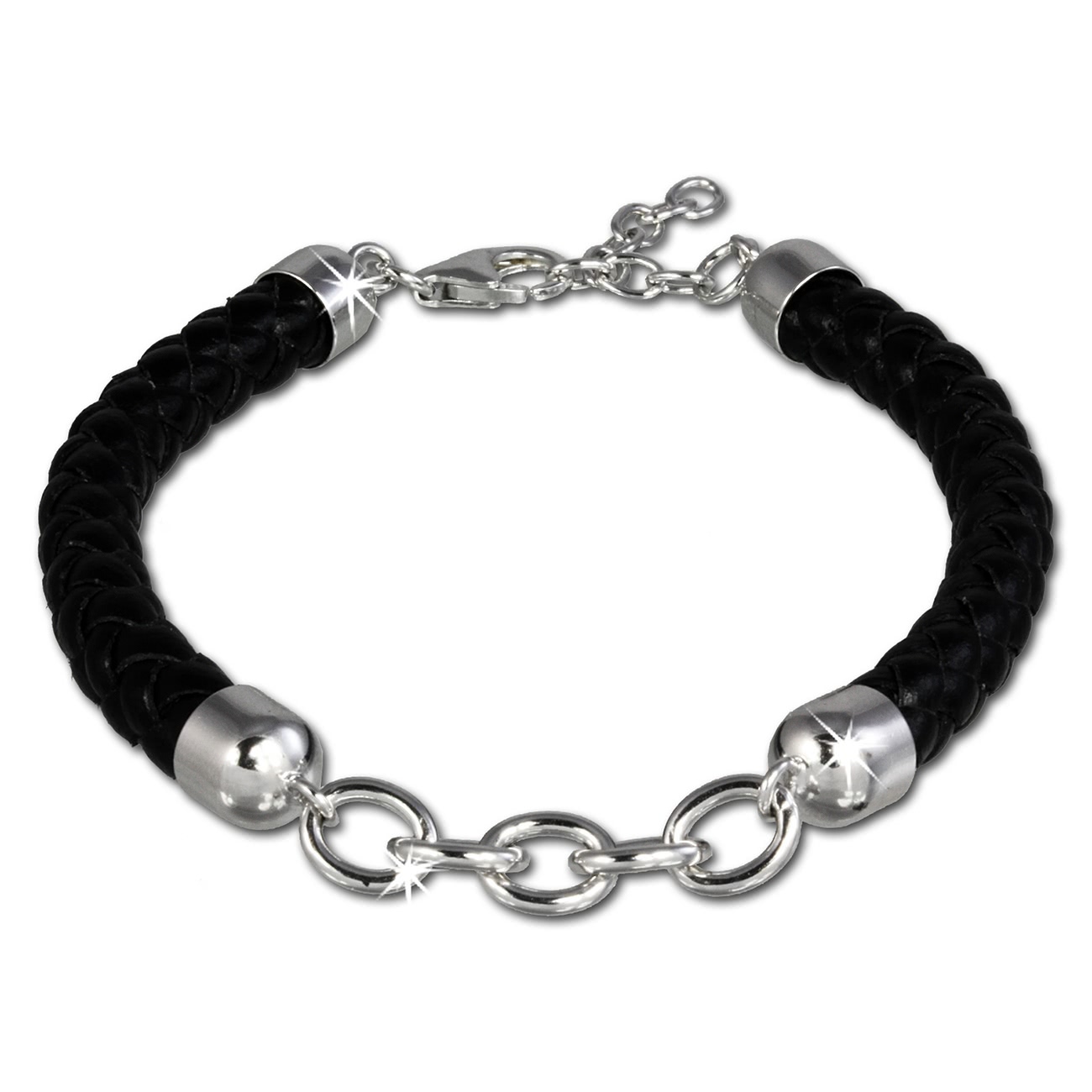  SilberDream  Lederarmband für ...