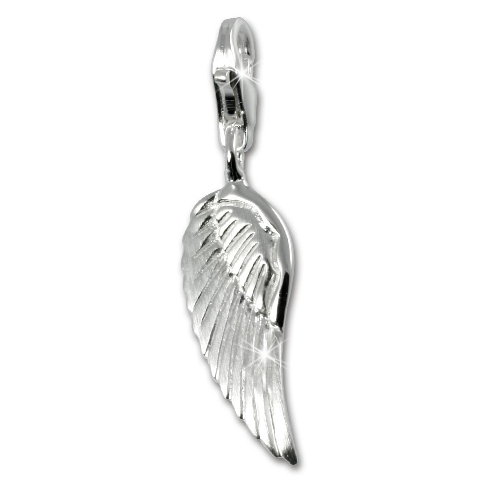  SilberDream Silber  Charm Engels-Flügel ...