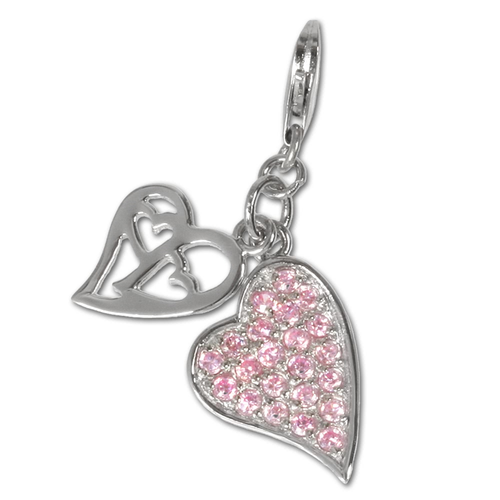  SilberDream 925  Zirkonia Silber Charm ...