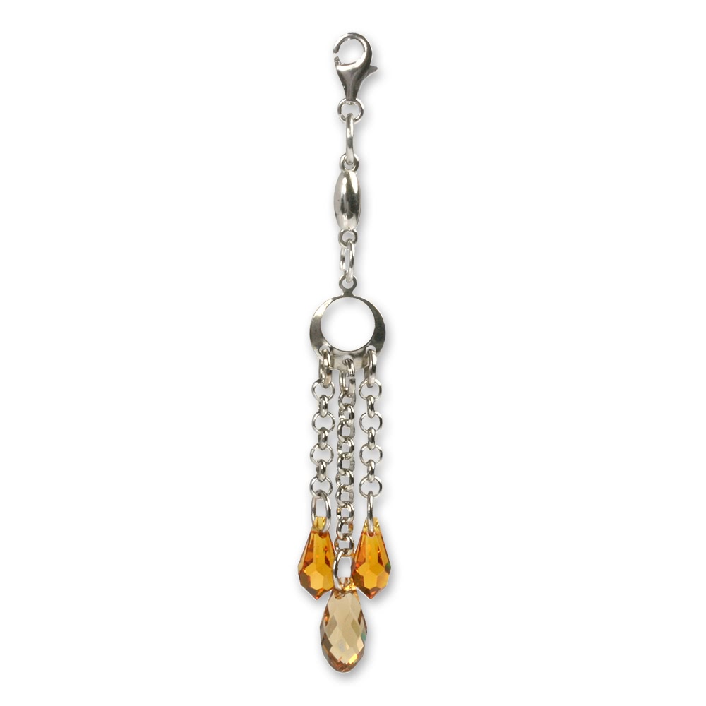 FC4803 F4S 925 Charm Tropfen Ketten Armband Anhänger