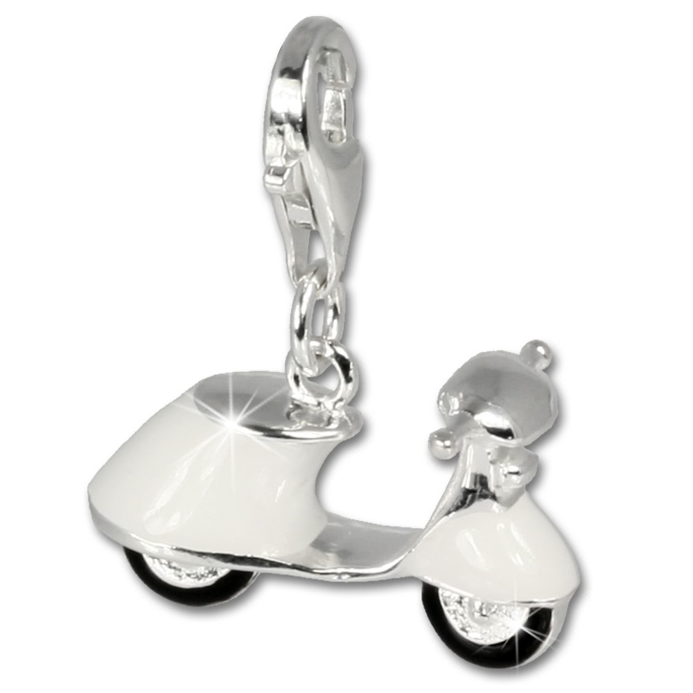  SilberDream Charm  Motorroller 925 Silber ...