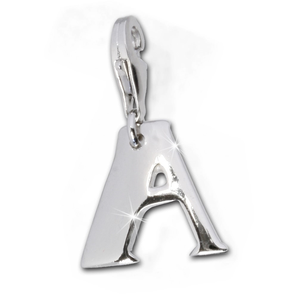 FC70A F4S 925 Charm Buchstabe A Silber Armband Anhänger