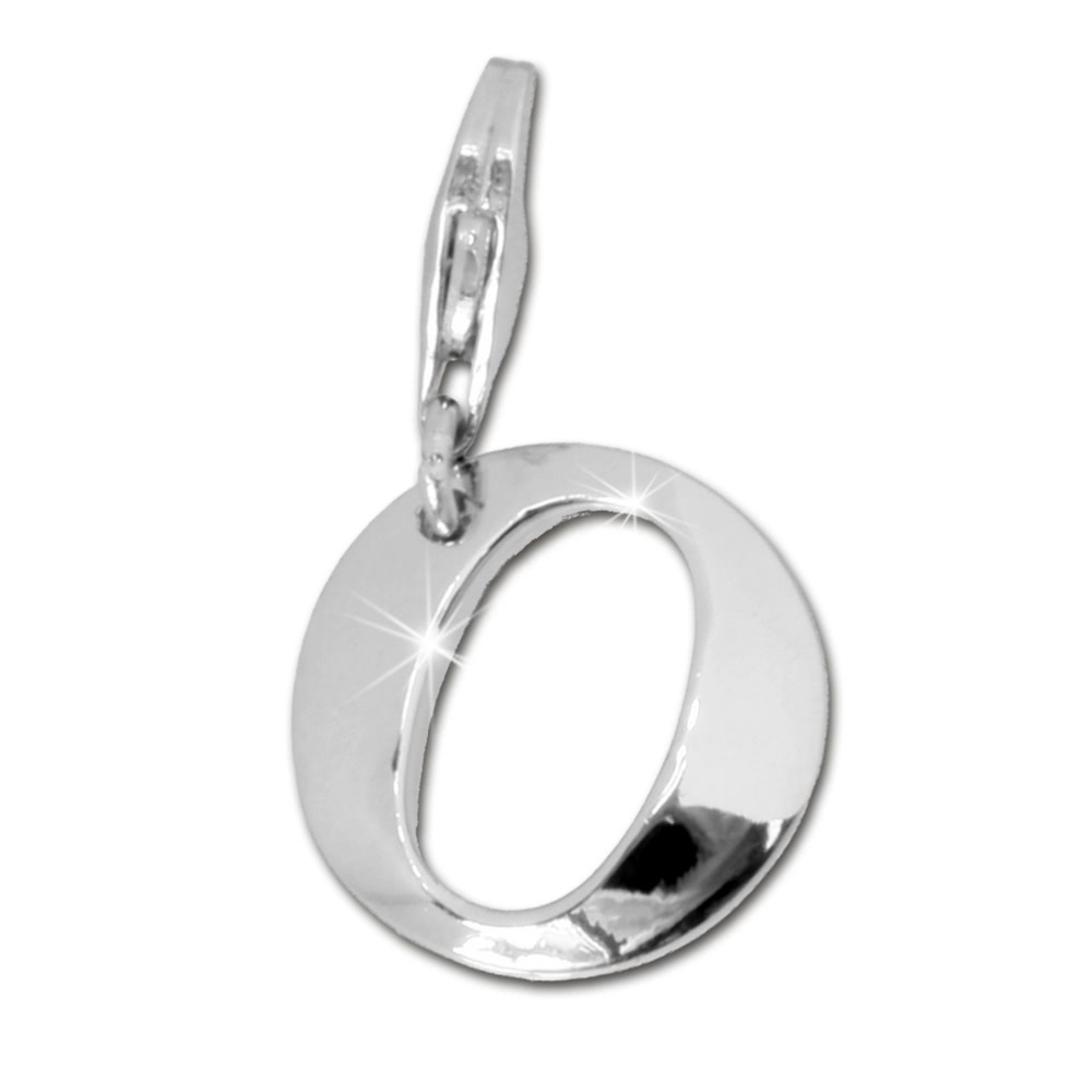 FC70O F4S 925 Charm Buchstabe O Silber Armband Anhänger