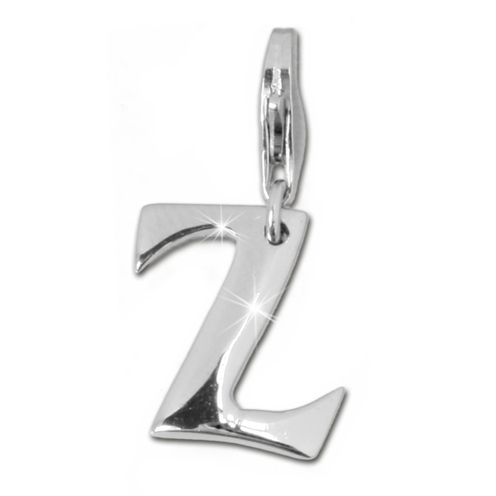 FC70Z F4S 925 Charm Buchstabe Z Silber Armband Anhänger