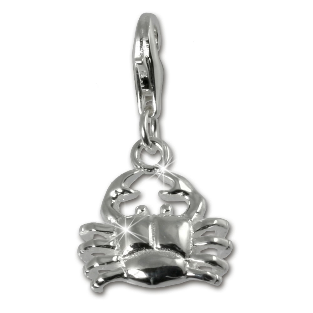 FC7107 F4S 925 Charm Krebs Sternzeichen Anhänger