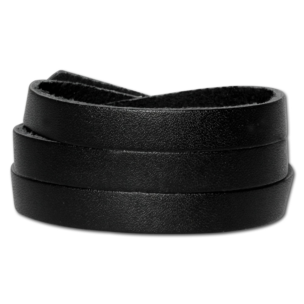  SilberDream  Lederarmband schwarz ...