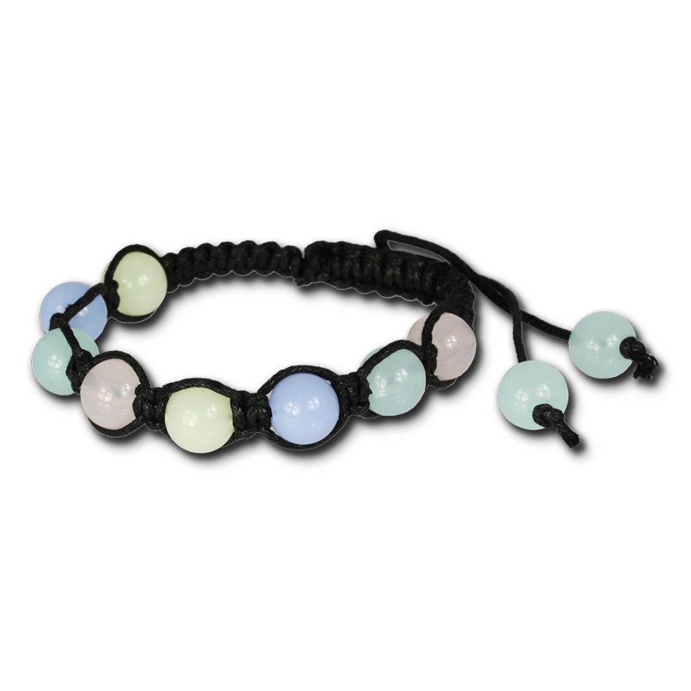  bola de plata pulsera  de colores de ensueño ...
