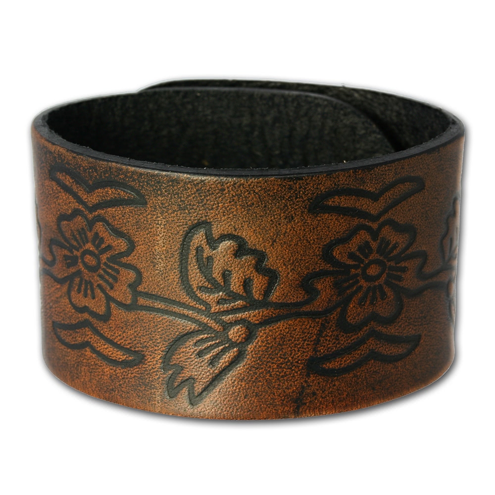  silver dream leather  strap brown leather ...