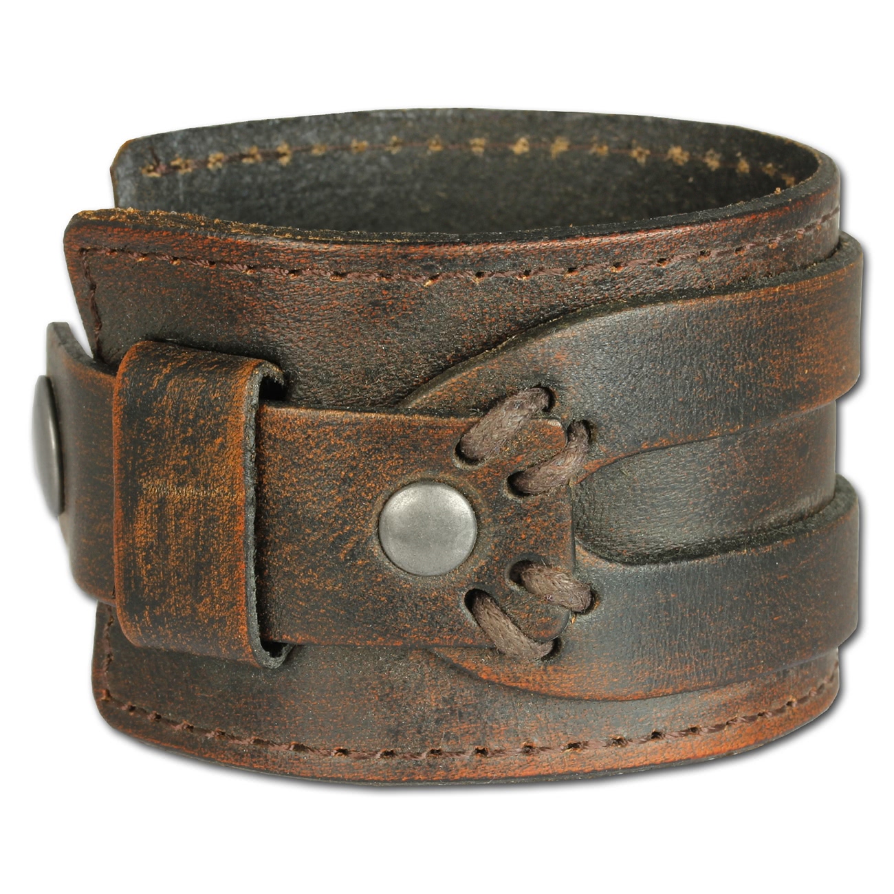  SilberDream  Lederarmband Antik in ...
