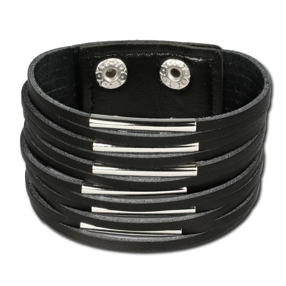  silver dream unisex  leather bracelets ...