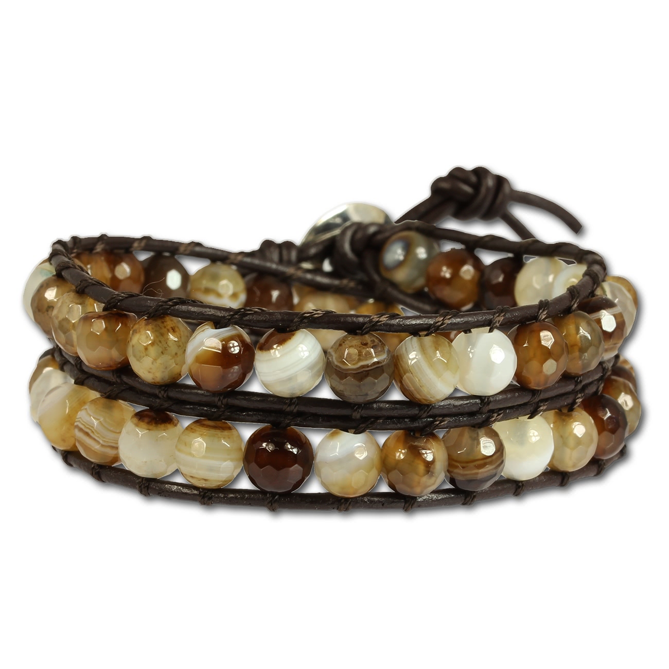  SilberDream  Lederarmband Achat ...