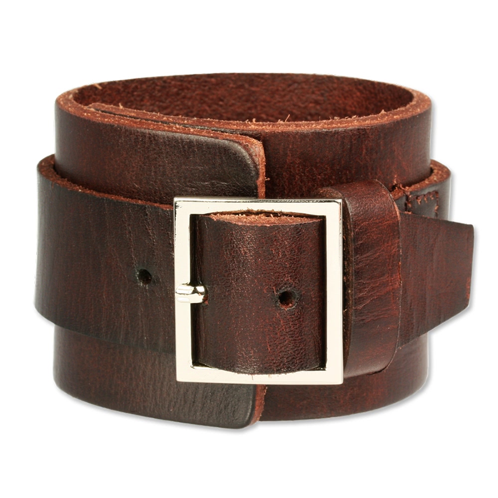  SilberDream  Lederarmband braun ...