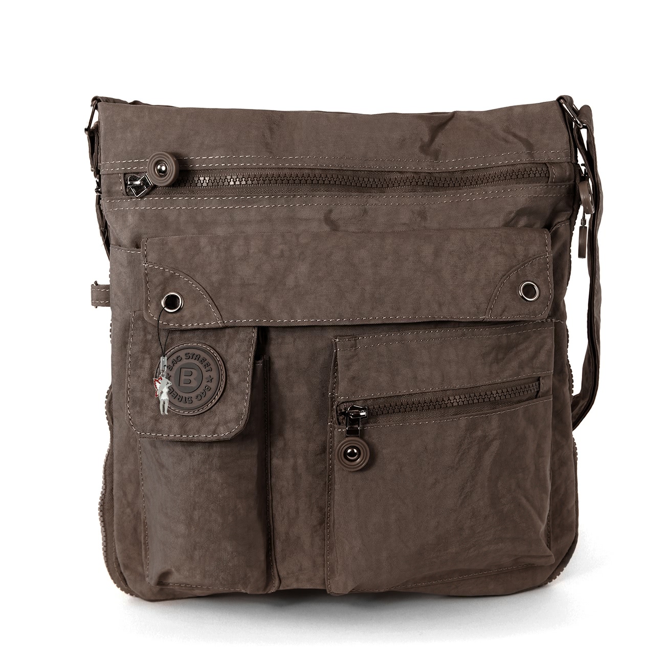 Brown Nylon Bag 44