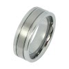 SilberDream Wolfram Ring Gr. 17 Herren Damen Schmuck RXW0017
