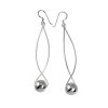 SilberDream Ohrhänger 925 Sterling Silber Kugel SDO023G