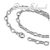 Sterling Silber Charm Bettel Halskette 55cm - Silber Dream Charms - FC0023