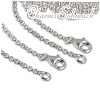 Charms Set in 925 Sterling Silber Halsketten Set - Silber Dream Charms - FC0029X2