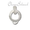 Charm Halsketten Träger mit Zirkonia - Silber Dream Charms - FC0063