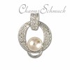 Charm Halsketten Träger Zirkonia Perle - Silber Dream Charms - FC0071W