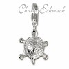 Charm Schildkröte Charms Anhänger für Armbänder - Silber Dream Charms - FC1001