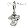 Charm Affe Armband Anhänger in 925 Sterling Silber Sterling Silber - Silber Dream Charms - FC1044