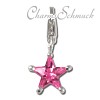 Charm Stern pink Charms Anhänger für Armbänder - Silber Dream Charms - FC215P