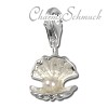 Charm Perlenmuschel Charms Anhänger für Armbänder - Silber Dream Charms - FC230W