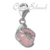 Charm Frosch Kugel rosa Armband Anhänger - Silber Dream Charms - FC244P