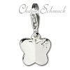 Charm Schmetterling Charms Anhänger für Armbänder in 925 Sterling Silber - Silber Dream Charms - FC255W