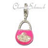 Charm Tasche pink Charms Anhänger für Armbänder - Silber Dream Charms - FC3030P