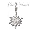 Charm Edelweiss Charms Anhänger für Armbänder - Silber Dream Charms - FC3057