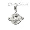 Charm Weltkugel Charms Anhänger für Armbänder - Silber Dream Charms - FC3081