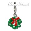 Charm Adventskranz Armband Anhänger - Silber Dream Charms - FC3102