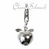 Charm Apfel Armband Anhänger - Silber Dream Charms - FC3109