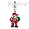 Charm Weihnachtsmann Charms Anhänger für Armbänder - Silber Dream Charms - FC3112