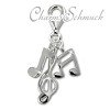 Charm Charms Anhänger für Armbänder Noten - Silber Dream Charms - FC3127