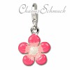 Charm Blümchen Armband Anhänger in 925 Sterling Silber - Silber Dream Charms - FC3139