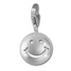 Charm Smiley in 925 Sterling Silber Silber Charms Anhänger für Armbänder - Silber Dream Charms - FC3148