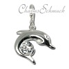 Charm Delfin Armband Ketten- Anhänger - Silber Dream Charms - FC4101