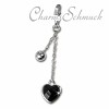 Charm Zirkonia Herz Halsketten Charms Anhänger für Armbänder - Silber Dream Charms - FC4102