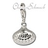 Charm Muschel groß Charms Anhänger für Armbänder - Silber Dream Charms - FC607