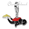 Charm Taucher Emaille Charms Anhänger für Armbänder - Silber Dream Charms - FC610